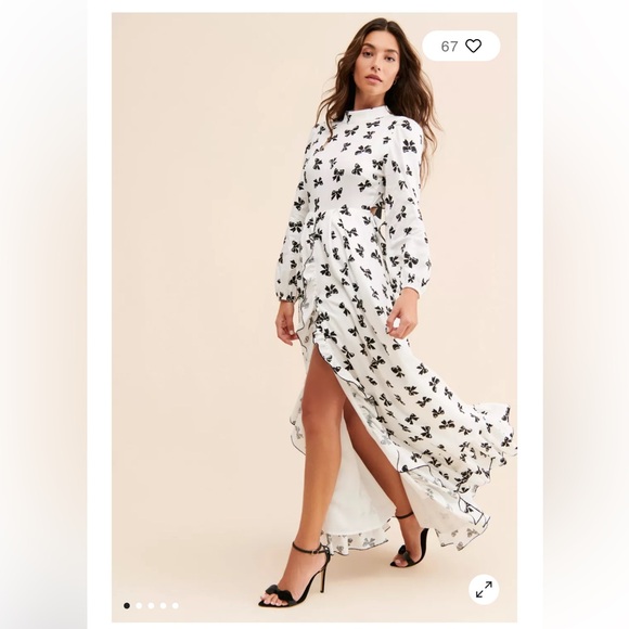 Sister Jane Brooklyn Bow Maxi Dress - Picture 3 of 15